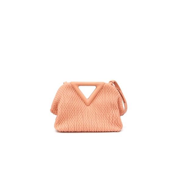 BOTTEGA VENETA Small Pink Pointed Shoulder Bag C-A18703 - Picture 4 of 9